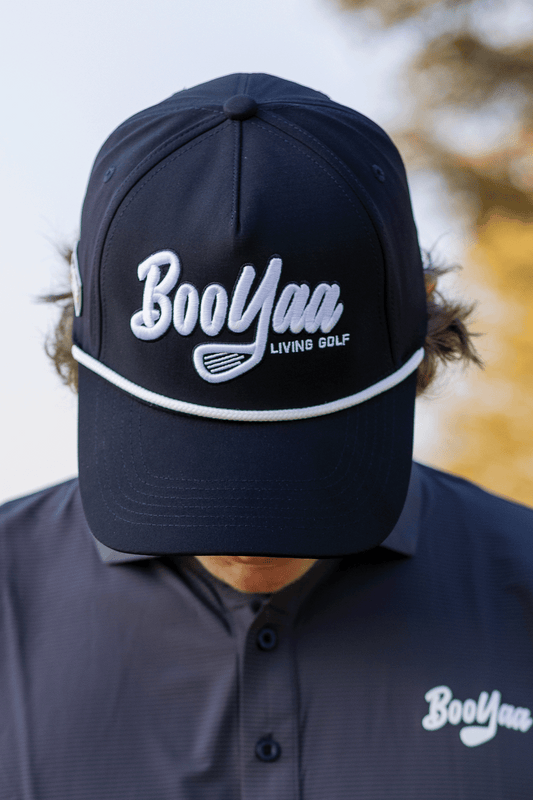 BooYaa Premium Golf Cap – Black Classic (Black)